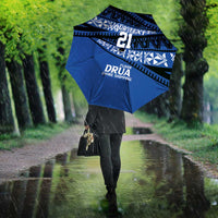 Fiji Rugby Pacific Custom Umbrella Pasifika Tapa Pattern LT9 - Polynesian Pride