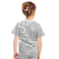 Lotu Tamaiti Samoa Siapo Kid T Shirt White Sunday With Teuila Torch Ginger
