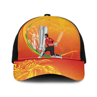 Cricket PNG East Asia-Pacific Baseball Net Cap Papua New Guinea Rise to Power - Polynesian Pride