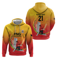 Custom Cricket PNG East Asia-Pacific Hoodie Papua New Guinea Rise to Power - Polynesian Pride
