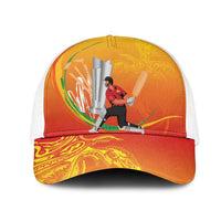 Cricket PNG East Asia-Pacific Mesh Trucker Cap Papua New Guinea Rise to Power - Polynesian Pride
