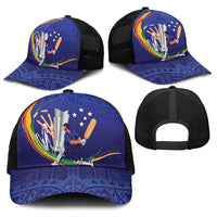 Cricket Samoa East Asia-Pacific Baseball Net Cap Samoa Storming the Limits - Polynesian Pride