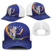 Cricket Samoa East Asia-Pacific Baseball Net Cap Samoa Storming the Limits - Polynesian Pride