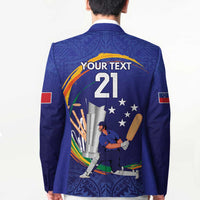 Custom Cricket Samoa East Asia-Pacific Blazer Samoa Storming the Limits - Polynesian Pride