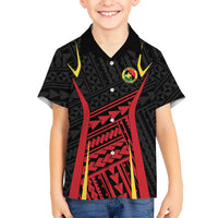 Custom Oceania Football Papua New Guinea Hawaiian Shirt Polynesian Tribal Pattern LT9 - Polynesian Pride