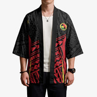 Custom Oceania Football Papua New Guinea Kimono Polynesian Tribal Pattern LT9 - Polynesian Pride