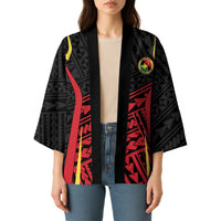 Custom Oceania Football Papua New Guinea Kimono Polynesian Tribal Pattern LT9 - Polynesian Pride