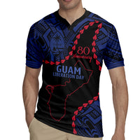Personalized Guam 80th Anniversary Liberation Day Rugby Jersey Guahan Basic Seal