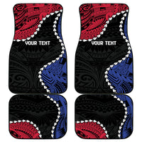 Personalized Guam 80th Anniversary Liberation Day Car Mats Tano I Man Chamoru Since 1944