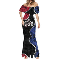 Personalized Guam 80th Anniversary Liberation Day Mermaid Dress Tano I Man Chamoru Since 1944 LT9 - Polynesian Pride