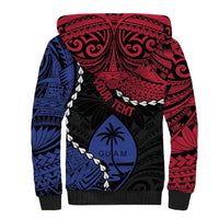 Personalized Guam 80th Anniversary Liberation Day Sherpa Hoodie Tano I Man Chamoru Since 1944 LT9 - Polynesian Pride