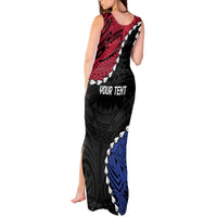 Personalized Guam 80th Anniversary Liberation Day Tank Maxi Dress Tano I Man Chamoru Since 1944