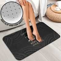 Personalized Haiti First Black Republic Bathroom Set Negre Marron With Map And Flag LT9 - Polynesian Pride