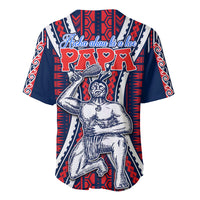 Personalised Aotearoa Father's Day Gift For Dad Baseball Jersey Aroha Ahau Ki A Koe Papa - Maori Style Pattern LT9 - Polynesian Pride