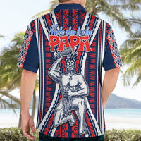 Personalised Aotearoa Father's Day Gift For Dad Hawaiian Shirt Aroha Ahau Ki A Koe Papa - Maori Style Pattern LT9 - Polynesian Pride