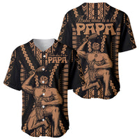Maori Fathers Day New Zealand Baseball Jersey Aroha Ahau Ki A Koe Papa - Nude LT9 - Polynesian Pride