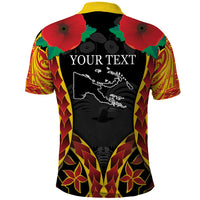 Personalised Papua New Guinea Remembrance Day Polo Shirt