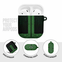 New Zealand Maori Kowhaiwhai AirPods Case Kakariki Maui and Mangopare - Polynesian Pride