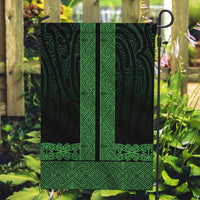 New Zealand Maori Kowhaiwhai Garden Flag Kakariki Maui and Mangopare