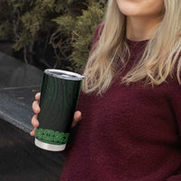 New Zealand Maori Kowhaiwhai Tumbler Cup Kakariki Maui and Mangopare