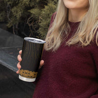 New Zealand Maori Kowhaiwhai Tumbler Cup Karaka Maui and Mangopare