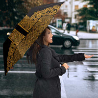 New Zealand Maori Kowhaiwhai Umbrella Karaka Maui and Mangopare LT9 - Polynesian Pride
