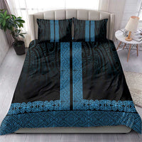 New Zealand Maori Kowhaiwhai Bedding Set Kikorangi Maui and Mangopare LT9 - Polynesian Pride