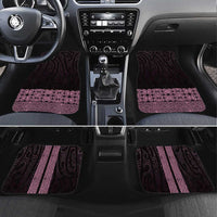 New Zealand Maori Kowhaiwhai Car Mats Mawhero Maui and Mangopare