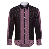 New Zealand Maori Kowhaiwhai Family Matching Tank Maxi Dress and Hawaiian Shirt Mawhero Maui and Mangopare