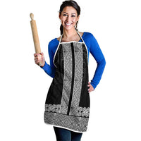 New Zealand Maori Kowhaiwhai Apron Pango Maui and Mangopare LT9 - Polynesian Pride