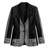 New Zealand Maori Kowhaiwhai Blazer Pango Maui and Mangopare - Polynesian Pride