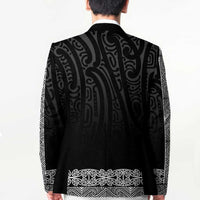 New Zealand Maori Kowhaiwhai Blazer Pango Maui and Mangopare - Polynesian Pride