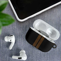 New Zealand Maori Kowhaiwhai AirPods Case Parauri Maui and Mangopare LT9 - Polynesian Pride
