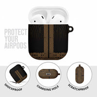 New Zealand Maori Kowhaiwhai AirPods Case Parauri Maui and Mangopare LT9 - Polynesian Pride