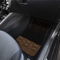 New Zealand Maori Kowhaiwhai Car Mats Parauri Maui and Mangopare