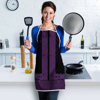 New Zealand Maori Kowhaiwhai Apron Waiporoporo Maui and Mangopare - Polynesian Pride