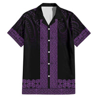 New Zealand Maori Kowhaiwhai Family Matching Mermaid Dress and Hawaiian Shirt Waiporoporo Maui and Mangopare
