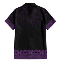 New Zealand Maori Kowhaiwhai Family Matching Mermaid Dress and Hawaiian Shirt Waiporoporo Maui and Mangopare