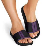 New Zealand Maori Kowhaiwhai Slide Sandals Waiporoporo Maui and Mangopare - Polynesian Pride