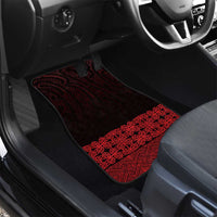 New Zealand Maori Kowhaiwhai Car Mats Whero Maui and Mangopare