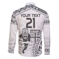 Custom Fiji Black Fern Family Matching Summer Maxi Dress and Hawaiian Shirt Maori Warroir with Fijian Masi Pattern