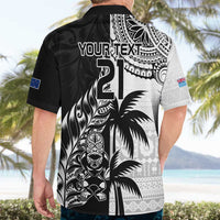 Custom Fiji New Zealand Hawaiian Shirt Maori mix Tapa Pattern Version LT9 - Polynesian Pride