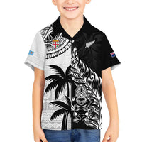 Custom Fiji New Zealand Hawaiian Shirt Maori mix Tapa Pattern Version LT9 - Polynesian Pride