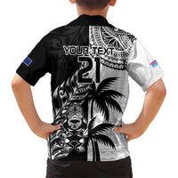Custom Fiji New Zealand Hawaiian Shirt Maori mix Tapa Pattern Version LT9 - Polynesian Pride