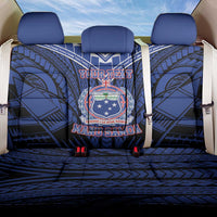 Custom Manu Samoa Sevens Rugby Back Car Seat Cover Samoan Tribal Tattoo