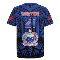 Custom Manu Samoa Sevens Rugby Rugby Jersey Samoan Tribal Tattoo LT9 - Polynesian Pride