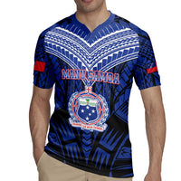 Custom Manu Samoa Sevens Rugby Rugby Jersey Samoan Tribal Tattoo LT9 - Polynesian Pride
