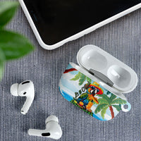 Funny Parrot Margarita Five O'clock Somewhere AirPods Case LT9 - Polynesian Pride