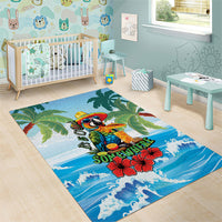 Funny Parrot Margarita Five O'clock Somewhere Area Rug LT9 - Polynesian Pride