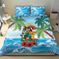 Funny Parrot Margarita Five O'clock Somewhere Bedding Set LT9 - Polynesian Pride